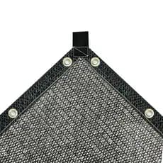Tela Proteção Solar 70% Preta Ilhós Reforçados Horta Jardim Escolha Medida 2x1 2x2 2x3 2x4 2x5