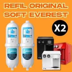 Kit 2un Refil Filtro Vela Soft Everest Original para Purificadores de água Star,Slim,Fit,baby,flat