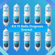 kit 10 refis filtro Soft Everest original