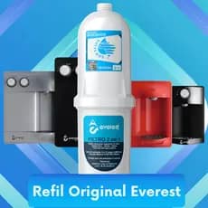 Refil filtro Soft Everest original de 1 a 4 unidades - escolha com ou sem mangueira novo