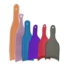 PLAQUETES PARA MECHAS E REFLEXOS ACRÍLICO PLÁSTICO LONGA DENTADA (ESCOLHA A SUA)