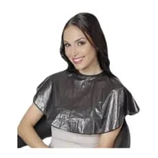 PENTEADOR/BABADOR PVC EMBORRACHADO REDONDO COM VELCRO PARA TINTURA SANTA CLARA