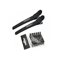 PRESILHA CLIPS PLÁSTICOS ESPECIAL DE CARBONO ANTI-ESTÁTICO PARA CABELOS BICO DE PATO