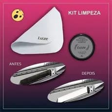 Kit De Limpeza Cera + Flanela Para Pranchas / Chapinha Lizze