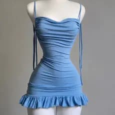 Vestido Feminino Curto Suplex Premium Empina Bumbum (Gabriela)