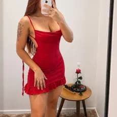 Vestido Feminino Curto Babado Suplex Premium Empina Bumbum (Gabriela)