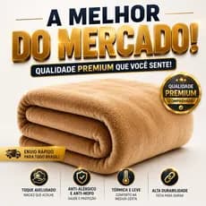 Cobertor Manta Microfibra Casal Grossa Gigante Antialérgico