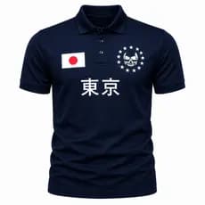 Camisa Polo Piquet Japão Streetwear Algodão Plus Size Manga Curta Super Premium
