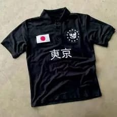 Camisa Polo Piquet Japão Streetwear Algodão Plus Size Manga Curta Alto Padrão