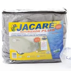 Capa para Carro Forrada Grossa Impermeável Proteção UV 100% Original Sol/Chuva/Poeira ( P ) Jacaré