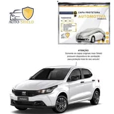 Capa Para Carro Fiat Argo Com Proteção UV  Protege de Sol / Chuva / Poeira ( P ) - Auto Shield