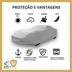 Capa para carro automotiva de cobrir, impermeavel Auto Shield com anti-UV, forrada