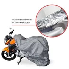 Capa Para Moto 100% Impermeável Proteção UV Sol/Chuva/Poeira - Auto Style