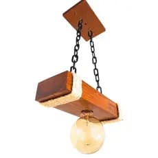 Luminária de Teto, Rustica, com 1 Bocal