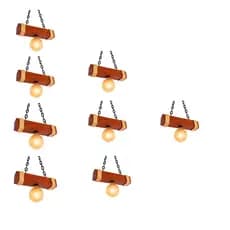 Kit 8 Luminárias Cubo, com 1 bocal