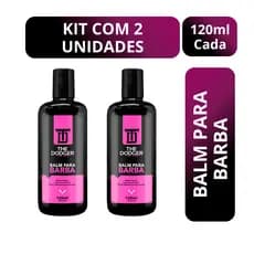 Kit c/2 Balm para Barba The Dodger 120ml - Hidrata, Perfuma e Alinha os Fios da Barba