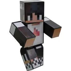 Boneco Streamers Sapnapy 35 cm Minecraft Algazarra