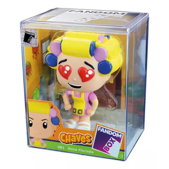 Fandom Box Dona Florinda - Turma do Chaves - Boneco de Vinil - Líder Brinquedos