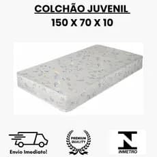 Colchão Baby para Cama Infantil 150x70 Espuma D18 Conforto e Durabilidade - Envio Imediato