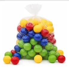 Pacote De 50 Bolinhas Coloridas Para Piscina de Bolinha Festa Infantil