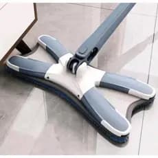 Esfregão Giratório Multiuso de Microfibra Lava e Seca Reutilizavel Limpeza Piso 360° Envio Imediato