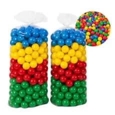 Bolinhas para Piscina ate 100 unidades Coloridas 76mm Não Amassa Qualidade