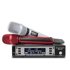 Microfone Sennheiser Duplo Ew135g4 Cor BRANCO E VERMELHO NF