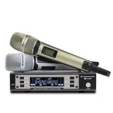 Microfones Sennheiser EW Ew 135G4 Dinâmico Cardioide cor dourado/branco NF