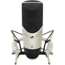 Sennheiser Mk 4 Microfone Condensador Cardióide Cor Preto/prata