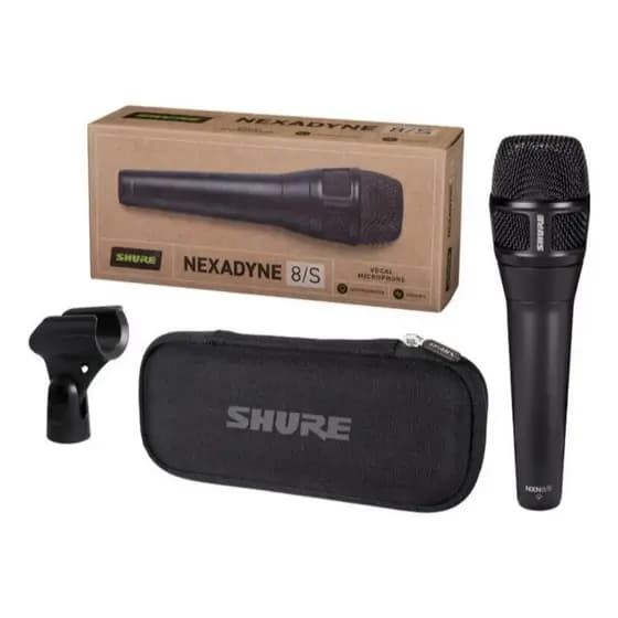 Microfone Bastão Vocal Supercardióide Nexadyne 8/s Shure