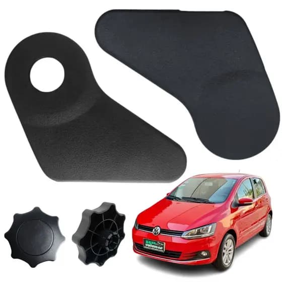 Kit Acab.banco Gol/saveiro/parati G2 G3 G4 G5 G6 /2 Pt-preta