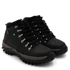 Coturno Masculino Casual Trabalho Confortável Resistente Sola Borracha
