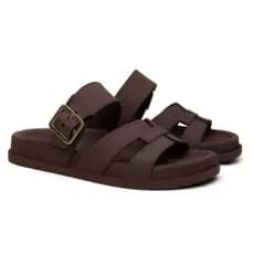 Papete Birken Feminina Sandália Rasteirinha com Fivela