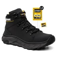 Bota Botina Masculina Couro Premium Palmilha em Gel Bico PVC Original CATPRIIME C.A 47.751