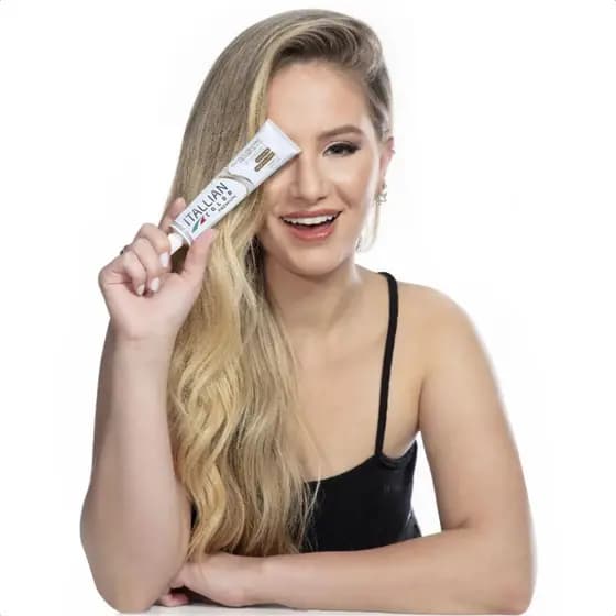 Coloração Itallian Color 9.89 louro claríssimo Pérolado 60g
