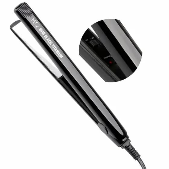 Prancha Mq Mini Black Titanium Preto Bivolt