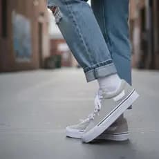Tênis Skate Streetwear Unissex Feminino Masculino, Cinza, Preto, Branco, Rosa, 34 ao 43, Casual, Old