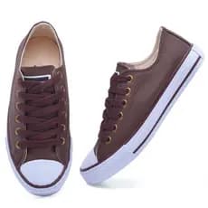 Tênis Unissex Star Casual Clássico - Linha Premium, Palmilha Gel - 34 ao 43 - Preto, Marrom, Branco