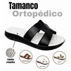 Tamanco Feminino Ortopédico - Palmilha Anatômica Confortável