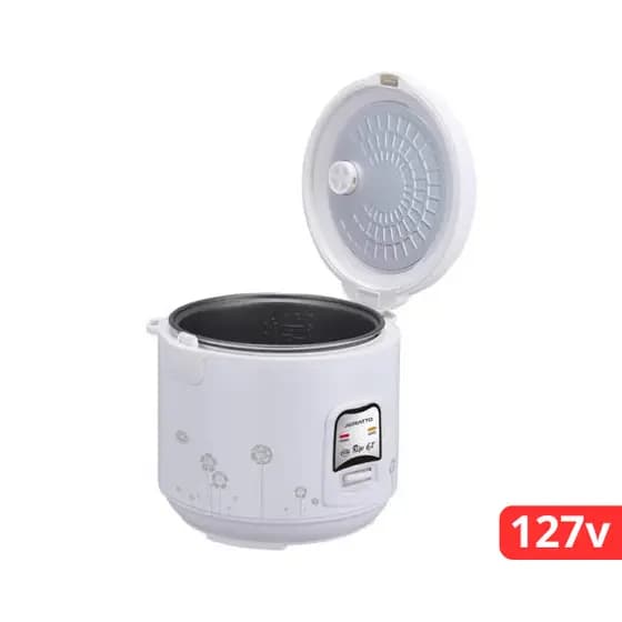 Panela De Arroz Elétrica Riso PA6X Branco Agratto 127v