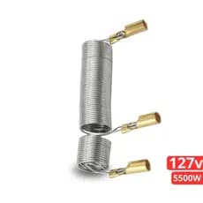 Resistência Elétrica Chuveiro Ducha Futura e Duo Shower Quadra ORIGINAL 127V 5500W Lorenzetti