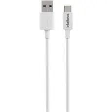 Cabo Carregador USB-TIPO-C 1.2M Branco Original - Intelbras
