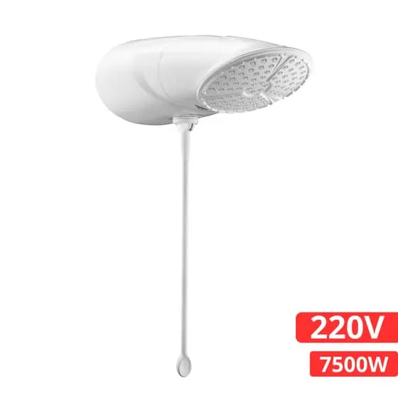 Chuveiro Ducha Top Jet Multitemperaturas Branco 220v 7500w Lorenzetti