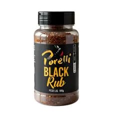 Black Rub Churrasco Tempero Barbecue Premium Gourmet 180g