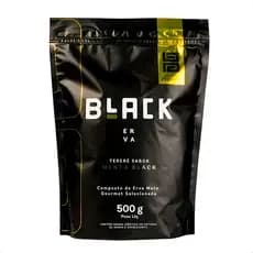 Erva Mate Para Terere Black Erva Sabor Menta Black Pacote 500g