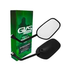 Par Retrovisor GVS Sport – Alta Qualidade, Encaixe Universal para Titan, Bros, Fan e Outras Motos