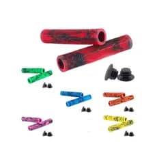 Par de Manopla Punho Bike BMX 165mm – Borracha Antiderrapante