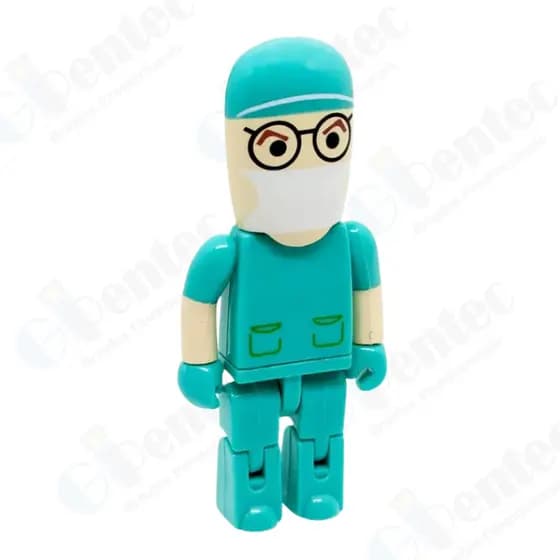 Mini Pen Drive Médico Plástico SEM Personalizado (REF-M1)