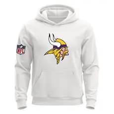 Blusa De Frio Moletom Casaco Jaqueta NFL Masculina Feminina Futebol Americano Minnesota Vikings
