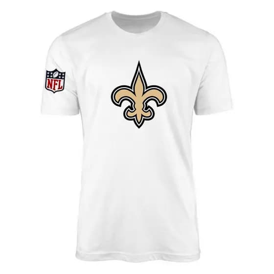 Camisa Camiseta Blusa NFL Futebol Americano Premium 100% Algodão New Orleans Saints